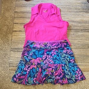 Lilly Pulitzer Luxletic Vibrant Pink Leggings